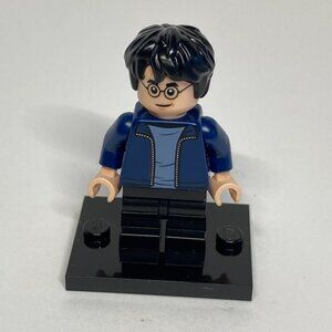 LEGO Harry Potter Minifigure Dark Blue Open Jacket Black Pants hp288 75947